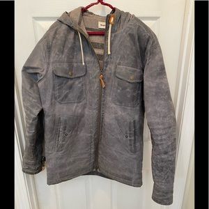 Taylor Stitch Winslow Jacket in Slate Wax Canvas size 40